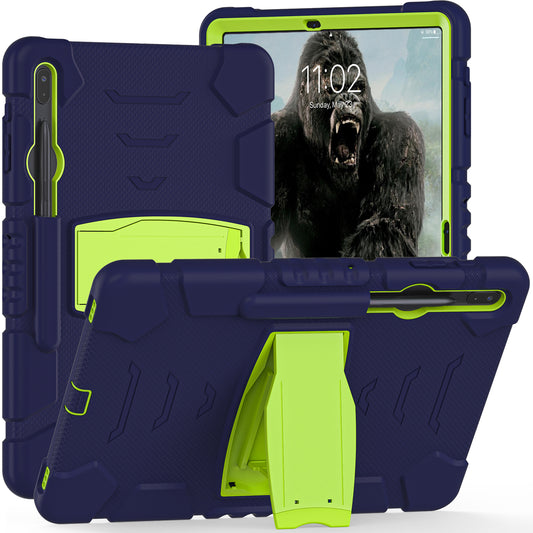 Gorilla King Kong Galaxy Tab S7+ Case Stand Triple Protection