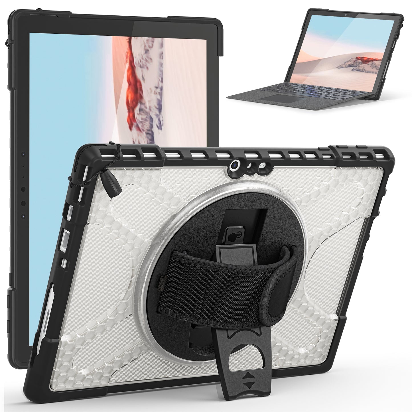 Loop Beer Microsoft Surface Pro 7 Case Multi Protection Stable Stand