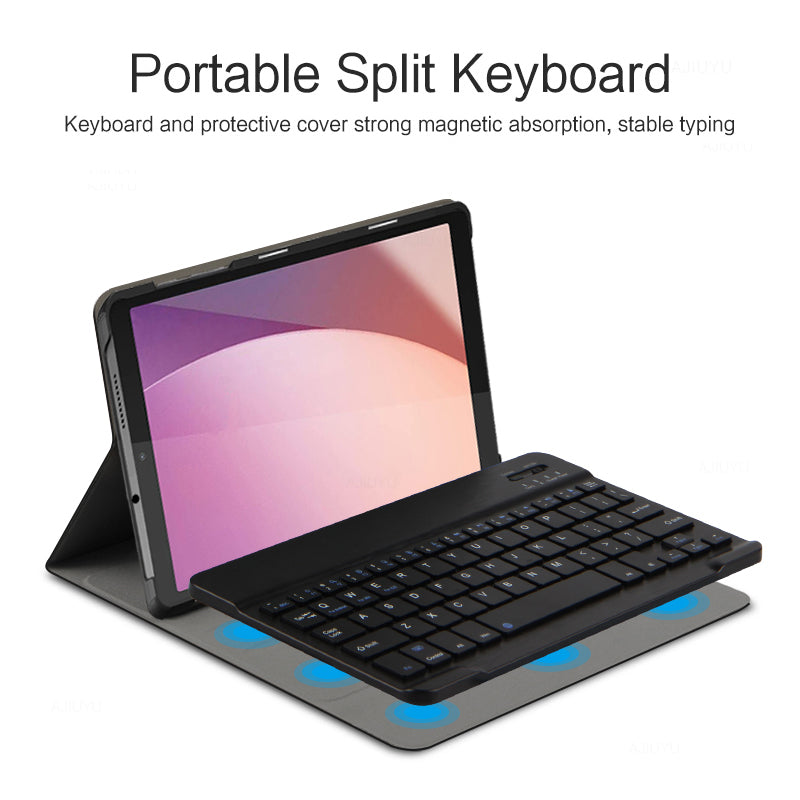 Voltage Slim Keyboard Lenovo Tab M8 (2023) Case Stand Magnetic