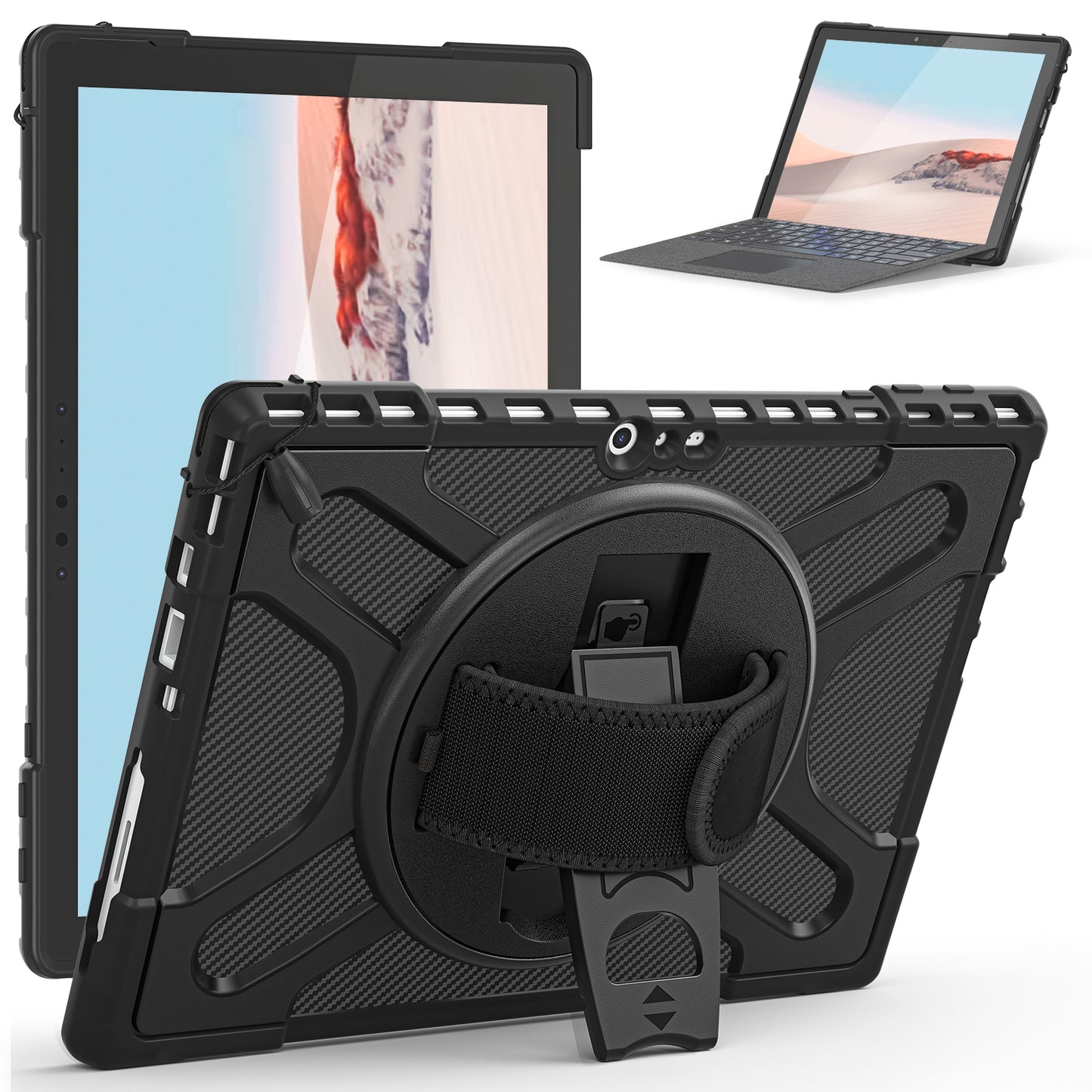 Loop Beer Microsoft Surface Pro 5 Case Multi Protection Stable Stand