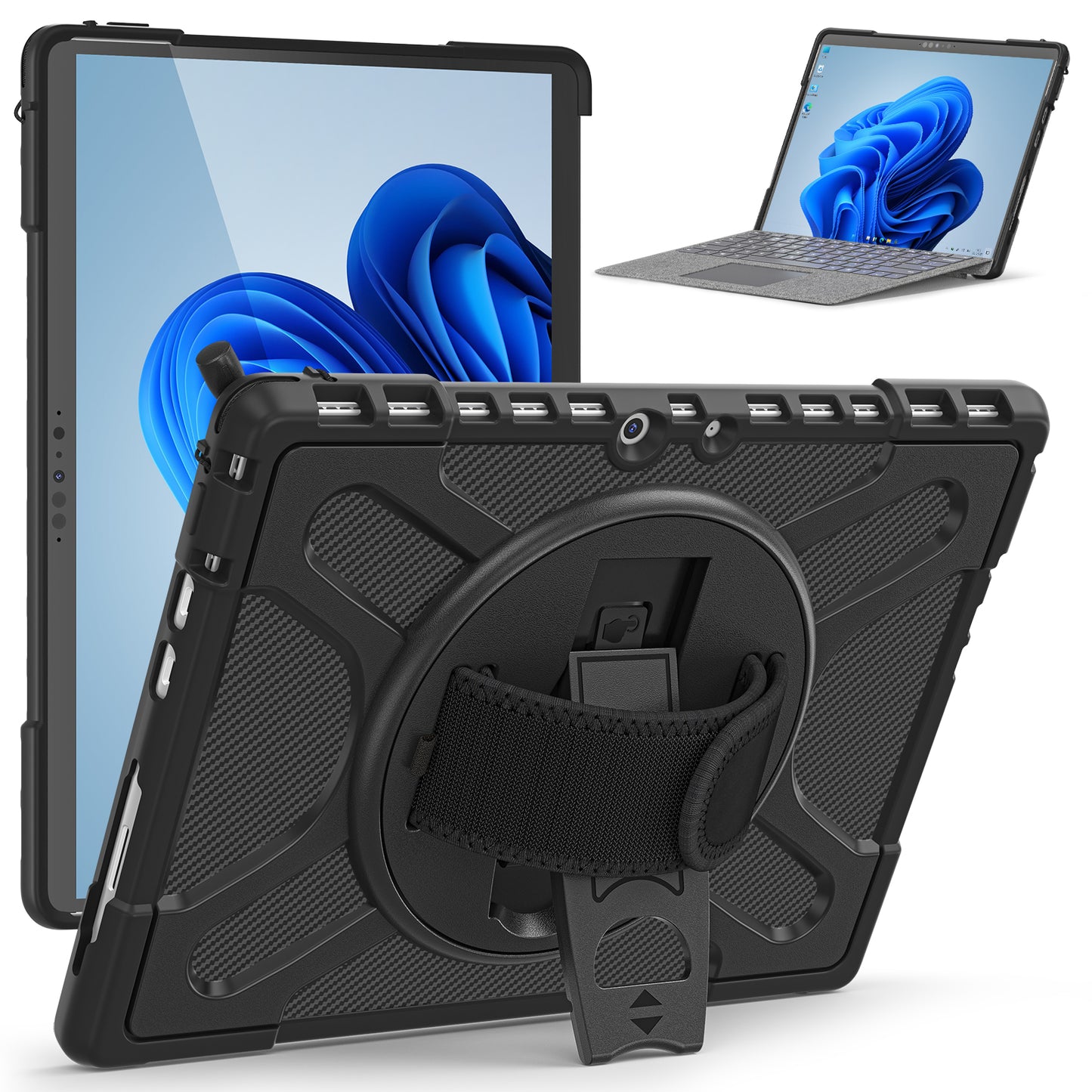 Loop Beer Microsoft Surface Pro 8 Case Multi Protection Stable Stand