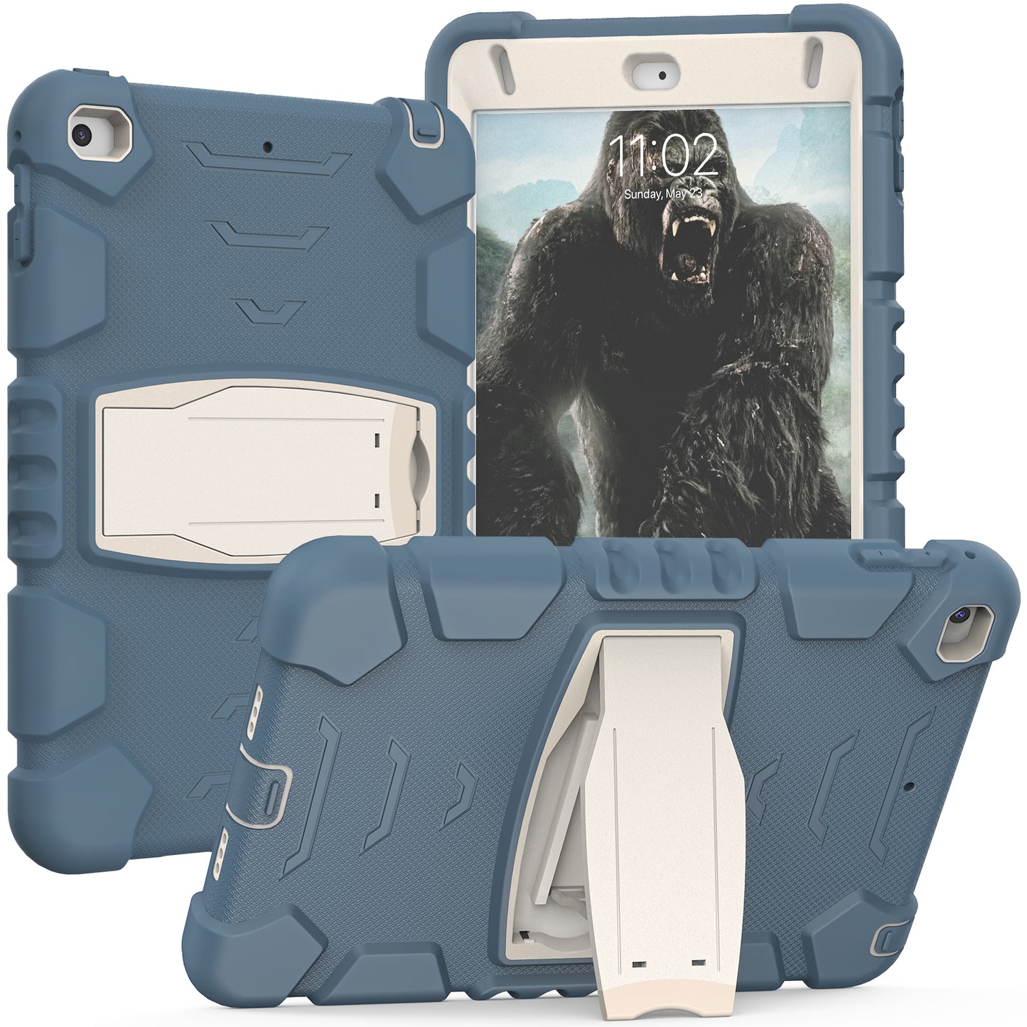 Gorilla King Kong Apple iPad Mini 4 Case Stand Triple Protection