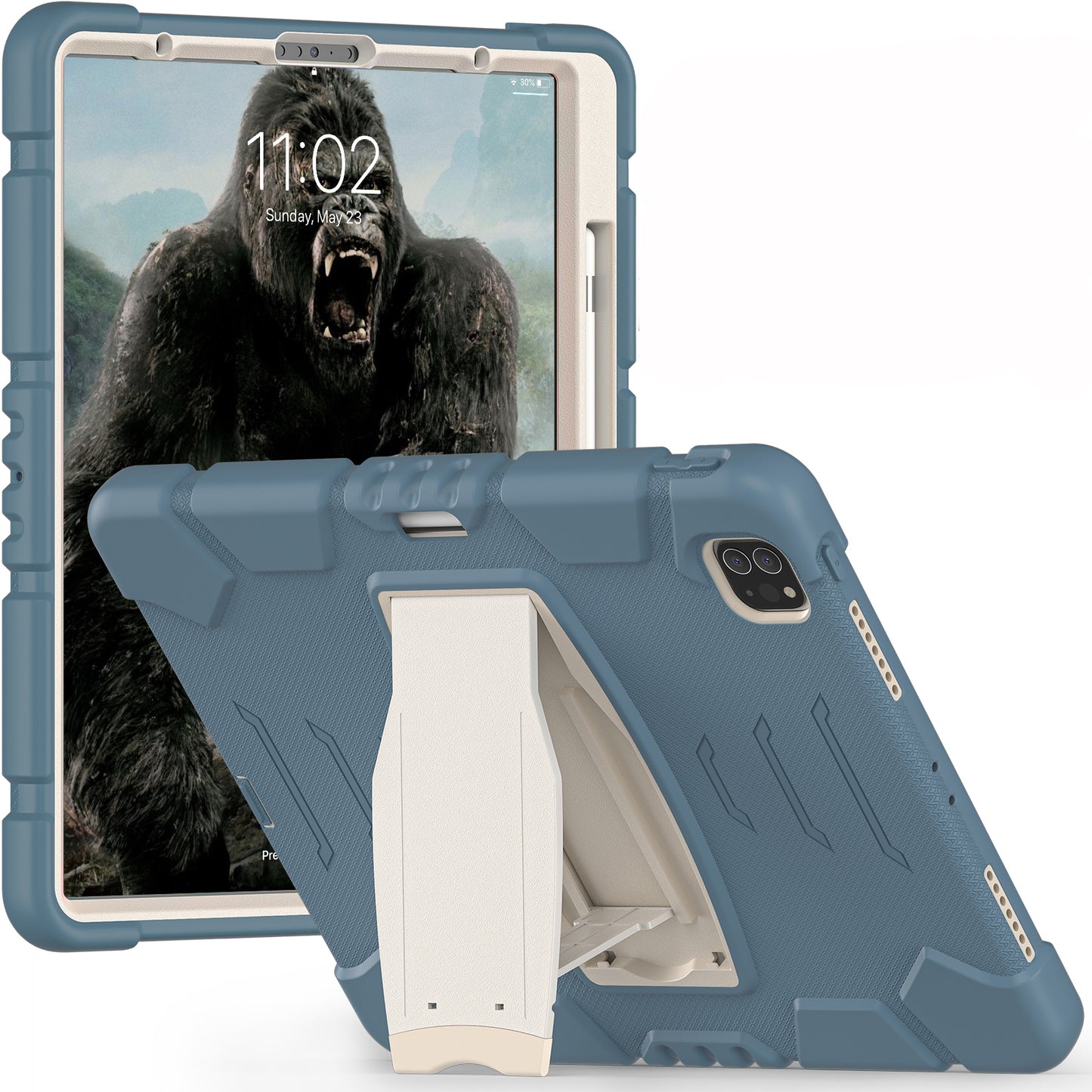 Gorilla King Kong iPad Pro 12.9 (2018) Case Stand Triple Protection