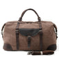 Men's Canvas Duffel Bag Laptop Bag Cloth Large Capacity Cross-body Travel Household