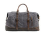 Men's Canvas Duffel Bag Laptop Bag Portable Travel Waterproof Splicing Fashion