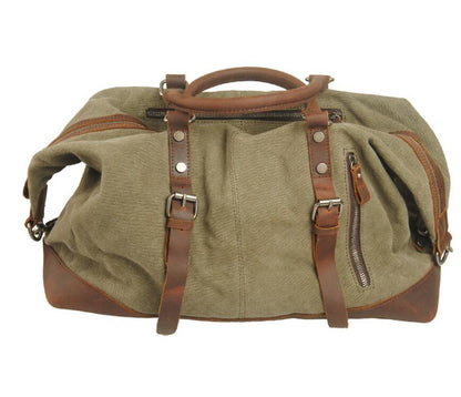 Men's Canvas Duffel Bag Laptop Bag Portable Travel Diagonal Duffel Popular