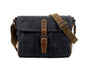 Men's Canvas Messenger Bag Tablet Retro Cross-body Casual Single Waterproof Horizontal