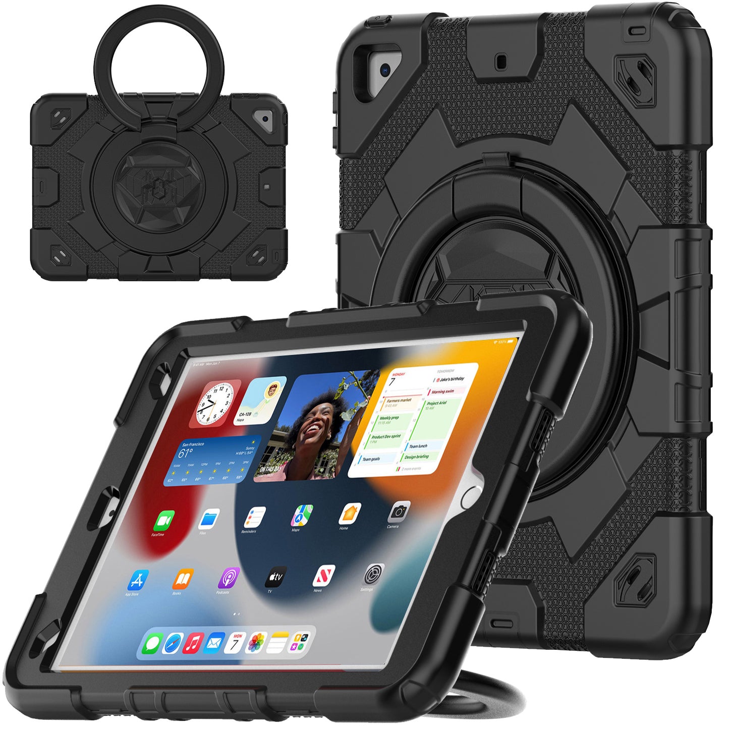 Spider-man Rotating Hand Handle iPad Pro 10.5 Case Ultimate Protection