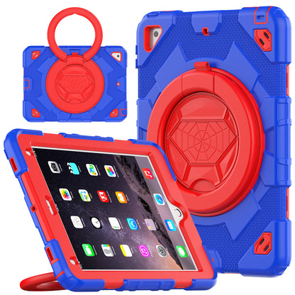 Spider-man Rotating Hand Handle Apple iPad 6 Case Ultimate Protection