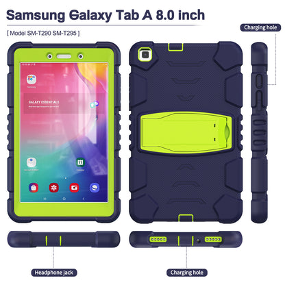 Gorilla King Kong Galaxy Tab A 8.0 (2019) Case Stand Triple Protection