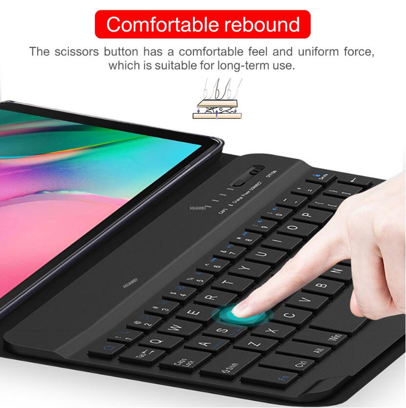 Voltage Slim Keyboard Samsung Galaxy Tab A 8.0 (2019) Case Stand