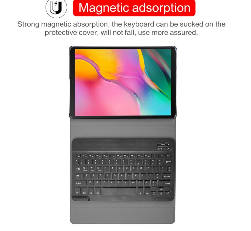 Voltage Slim Keyboard Samsung Galaxy Tab A 8.0 (2019) Case Stand