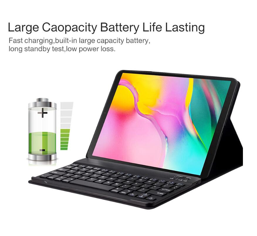 Voltage Slim Keyboard Samsung Galaxy Tab A 8.0 (2019) Case Stand