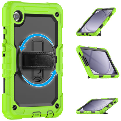 Tough Strap Built-in Screen Protector Galaxy Tab A9 Case Multi-functional