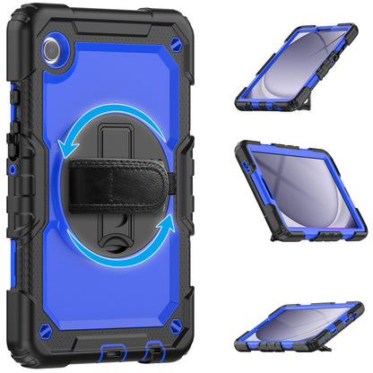 Tough Strap Built-in Screen Protector Galaxy Tab A9 Case Multi-functional