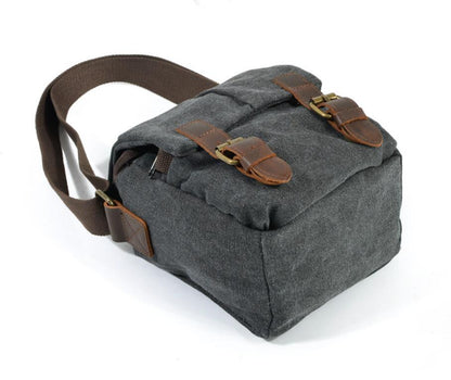 Men's Canvas Camera Bag Retro Photography Waterproof Micro SLR Moisture-proof