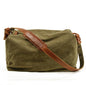 Men's Canvas Duffel Bag Laptop Bag Leisure Literary Retro Diagonal Span Traveling