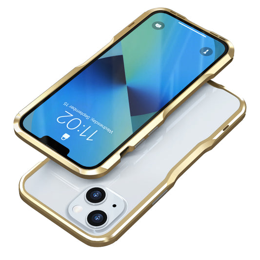 LUPHIE Bumper iPhone 13 Phone Case Military-grade Protection