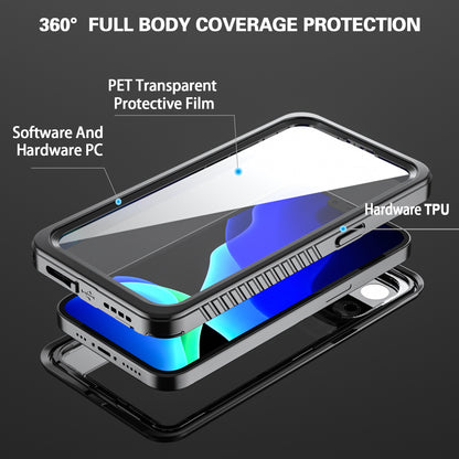 Twill Swimming IP68 Waterproof Apple iPhone 13 Pro Case Bumper Combo