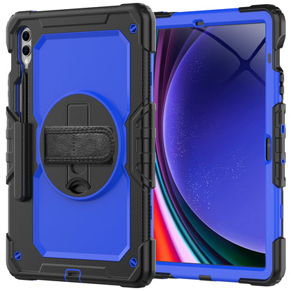 Tough Strap Built-in Screen Protector Galaxy Tab S9 FE Case Multi-functional