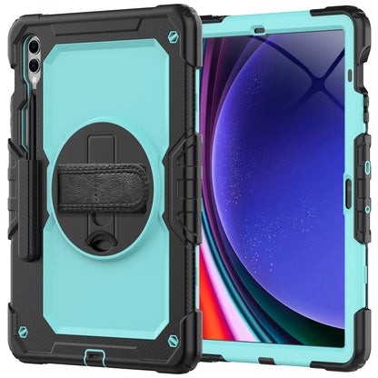 Tough Strap Built-in Screen Protector Galaxy Tab S9 FE Case Multi-functional