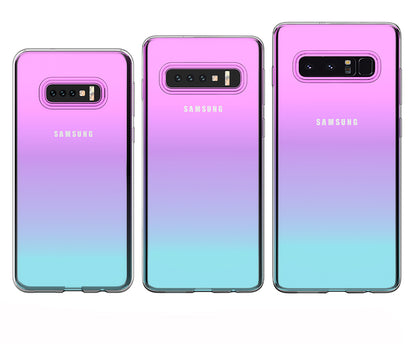 [2 Pack] Dot Clear Rubber Soft TPU Samsung Galaxy S10e Case Back Gel