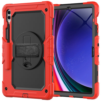 Tough Strap Built-in Screen Protector Galaxy Tab S9 FE Case Multi-functional