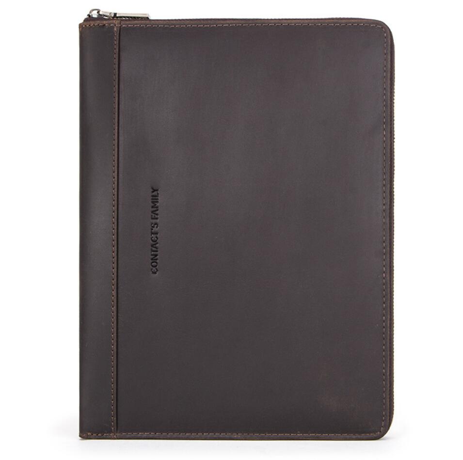 Apple iPad Pro 10.5 Genuine Leather Case Zipper 14 Card Slots Multifunctional Handmade