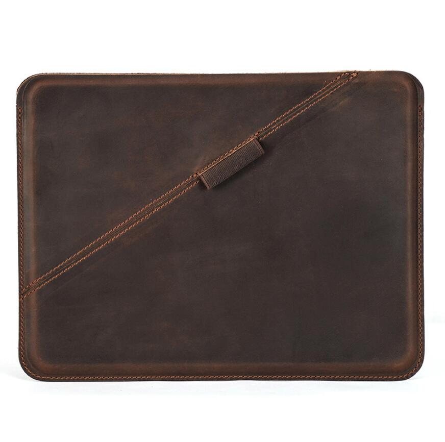 Apple iPad Pro 12.9 Genuine Leather Case Handmade Pencil Slot  Light Slim Portable