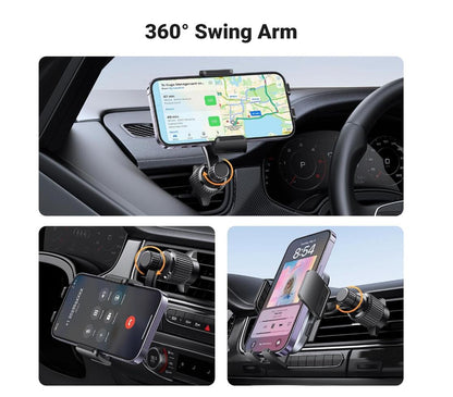 Car Air Vent Mount Phone Stand Holder Wider Clamp Clip