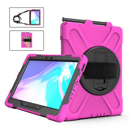 Pirate King Galaxy Tab Active4 Pro Case 360 Rotating Stand Hand