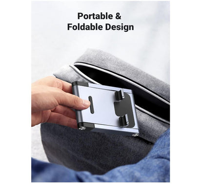 Desk Phone Stand Holder Adjustable Foldable Portable Aluminum