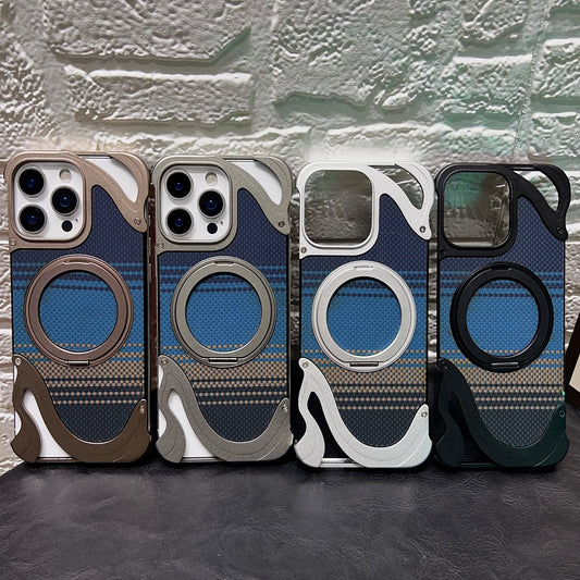 Dolphin_Sunrise_Magnetic_Stand_Aluminum_iPhone_Samsung_Phone_Cases_2