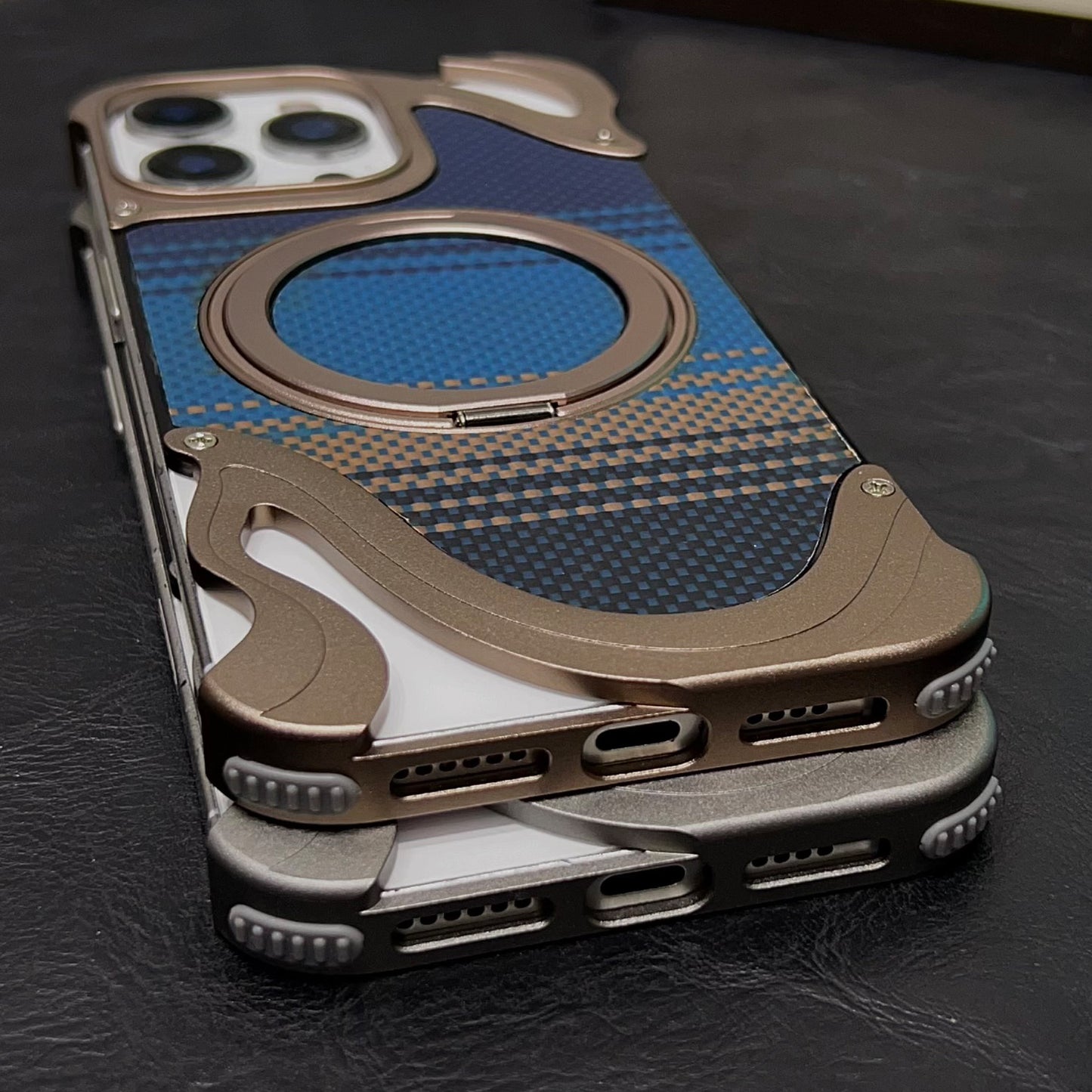 Dolphin_Sunrise_Magnetic_Stand_Aluminum_iPhone_Samsung_Phone_Cases_3