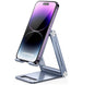 Dual Arms Sturdiness Aluminum Phone Stand Adjustable Portable