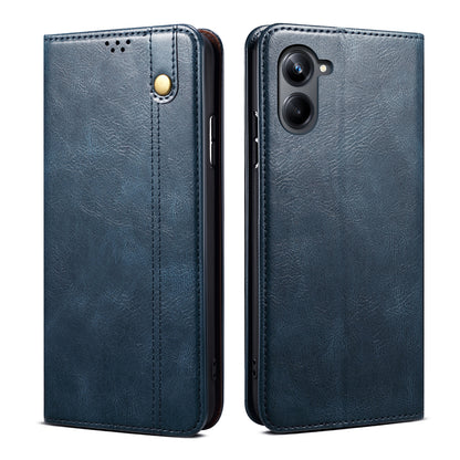 Oil Wax Leather Wallet Stand Galaxy A06 Case Magnetic Slim