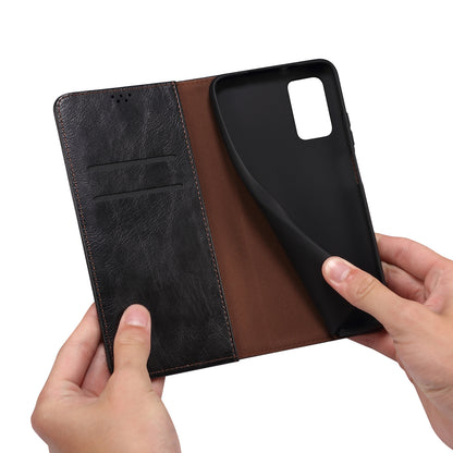 Oil Wax Leather Wallet Stand Galaxy A16 Case Magnetic Slim