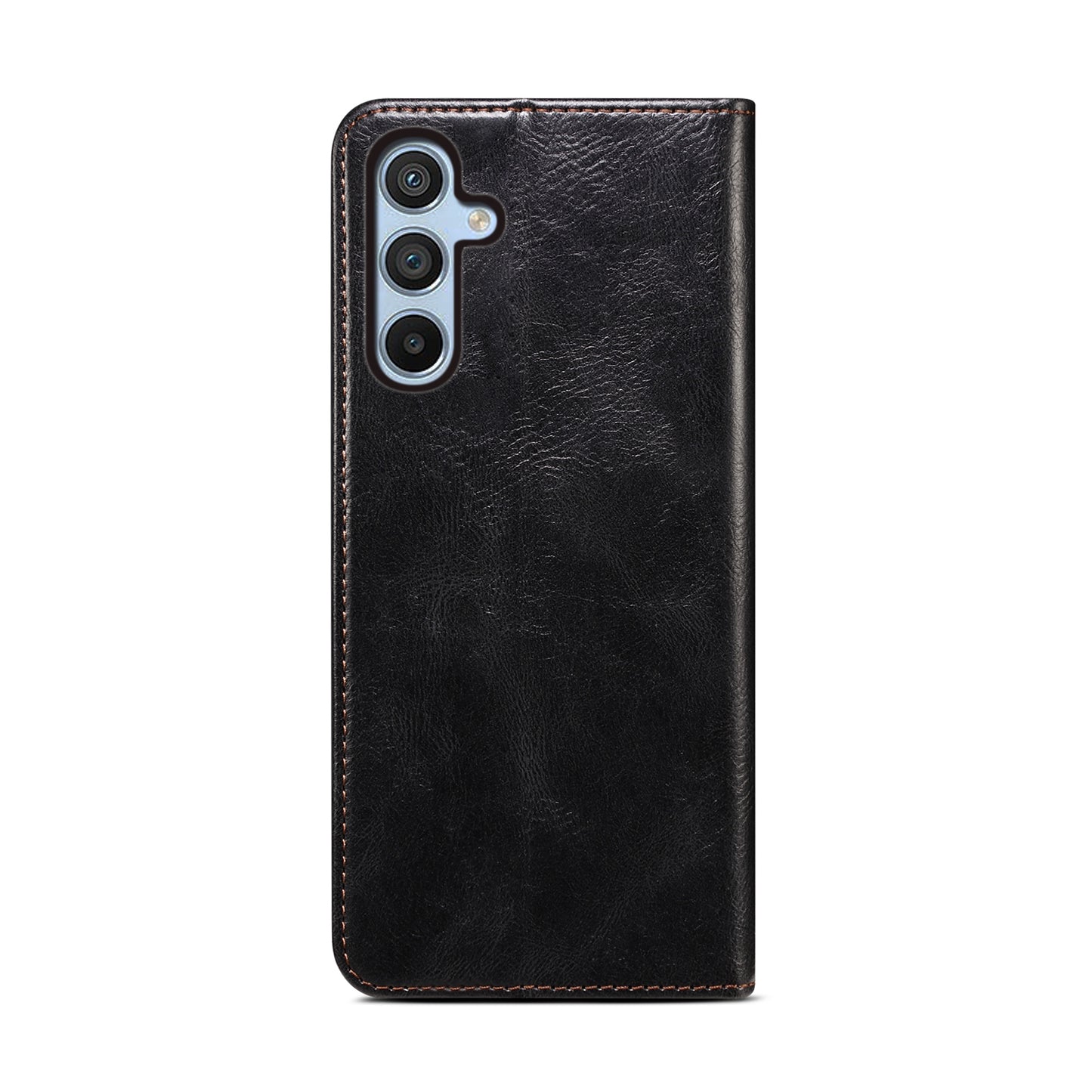 Oil Wax Leather Wallet Stand Galaxy A16 Case Magnetic Slim