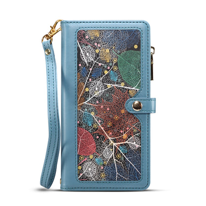 Multi-function 8 Card Slots Astral Galaxy A04 Case with Hand Strap