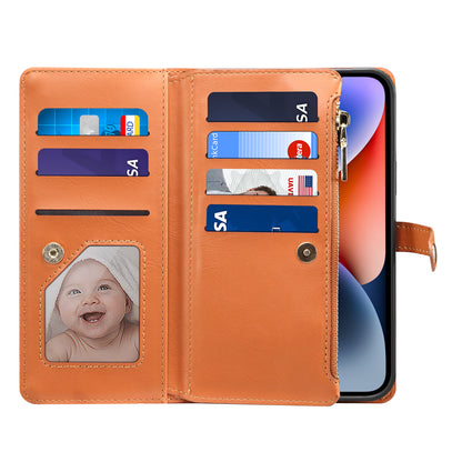 Multi-function 8 Card Slots Astral iPhone 11 Case with Hand Strap