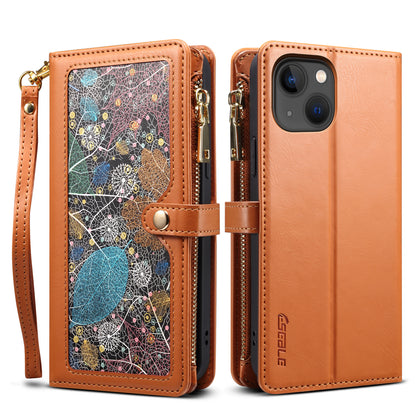 Multi-function 8 Card Slots Astral iPhone 13 Case with Hand Strap