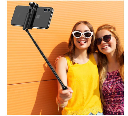 Extension 3-in-1 Bluetooth Selfie Stick Triple with Wireless Remote Aluminum