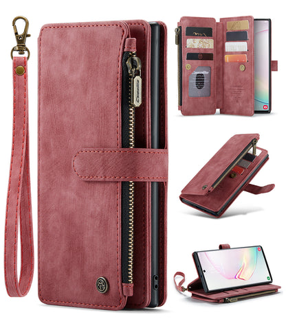 Multi-card Hand Strap Samsung Galaxy Note10+ Case Double Fold Stand