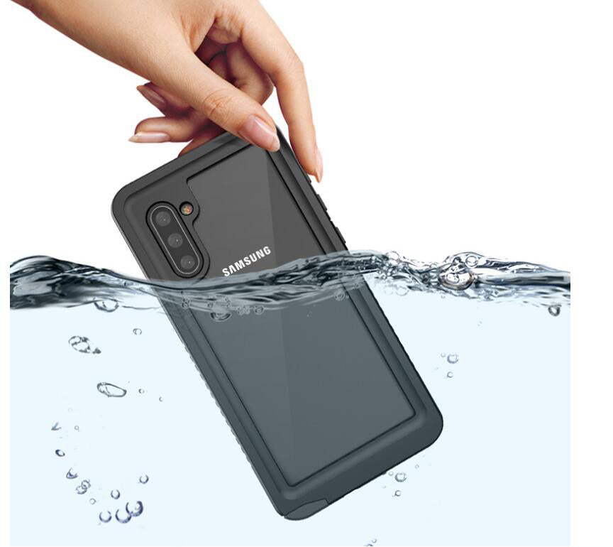 Twill Swimming IP68 Waterproof Samsung Galaxy Note10 Case Bumper Combo