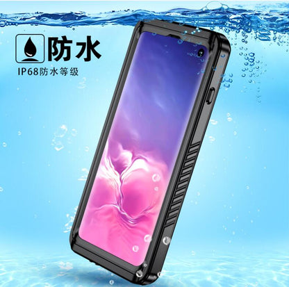 Twill Swimming IP68 Waterproof Samsung Galaxy S10 Case Bumper Combo