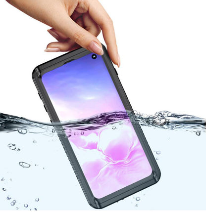 Twill Swimming IP68 Waterproof Samsung Galaxy S10 Case Bumper Combo