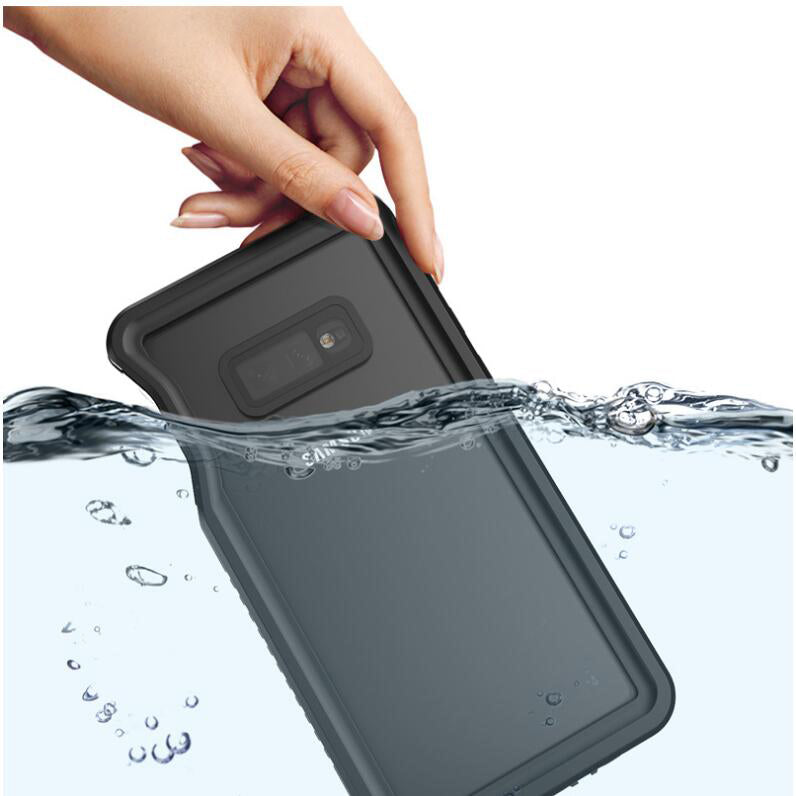 Twill Swimming IP68 Waterproof Samsung Galaxy S10e Case Bumper Combo