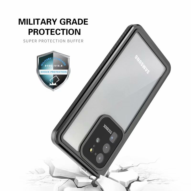 Twill Swimming IP68 Waterproof Samsung Galaxy S20 Ultra Case Bumper Combo