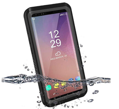 Twill Swimming IP68 Waterproof Samsung Galaxy S8+ Case Bumper Combo