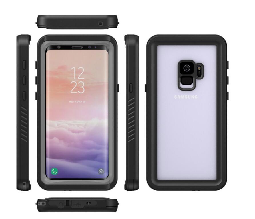 Twill Swimming IP68 Waterproof Samsung Galaxy S9 Case Bumper Combo